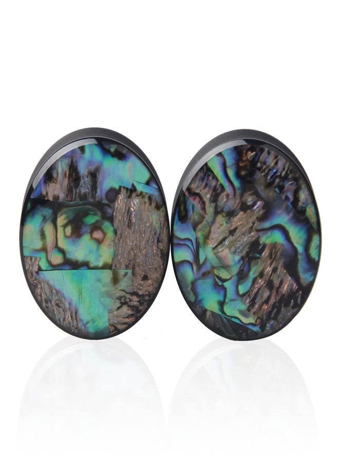 Decentraland 2 PCS Gauge Ear Plugs Piercing Jewelry Set Double Flare Saddle Stretching Gages Tunnels Expander (AE-5/8"(16mm)) - Image 3